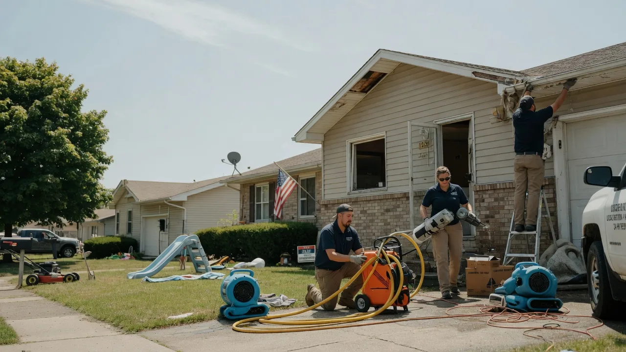 Water Damage Restoration in Burbank, SD near me